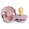 Set van 2 daisy latex fopspeen - 6-18 m - Baby pink / soft lilac